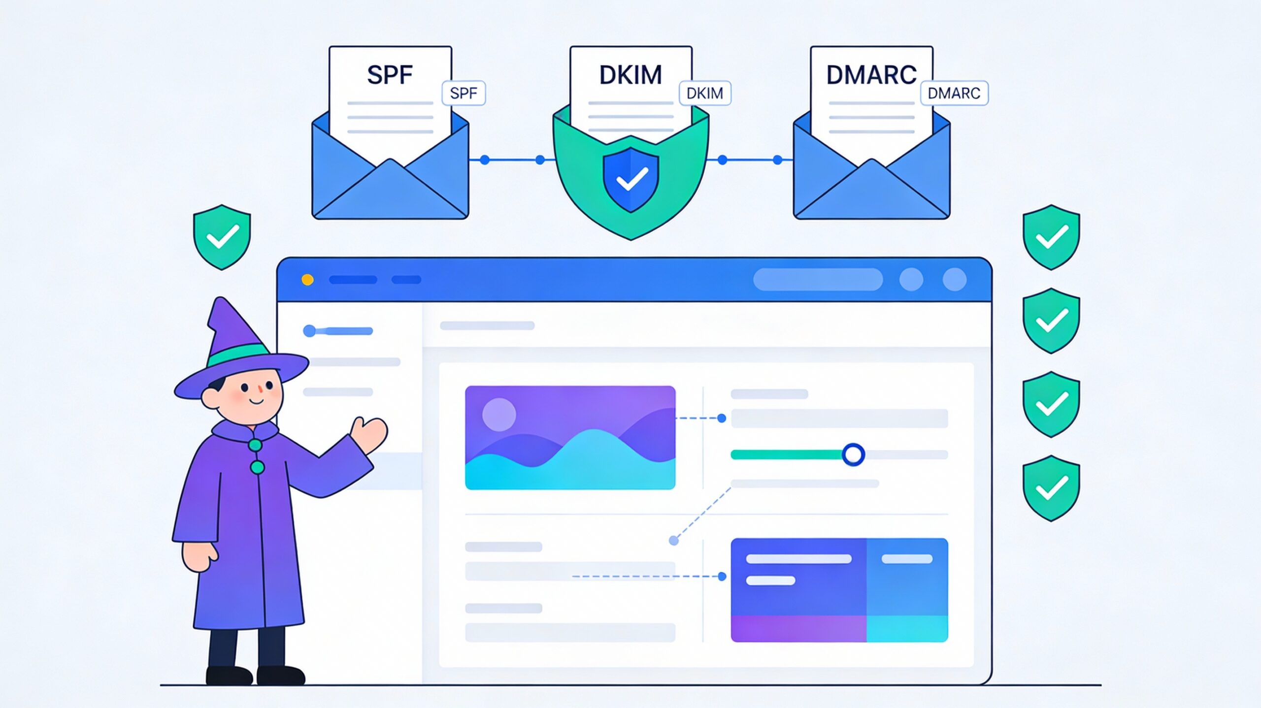 How to use the DMARC Wizard tool to add DMARC DNS records
