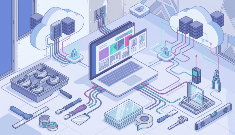 Web Hosting for Glaziers
