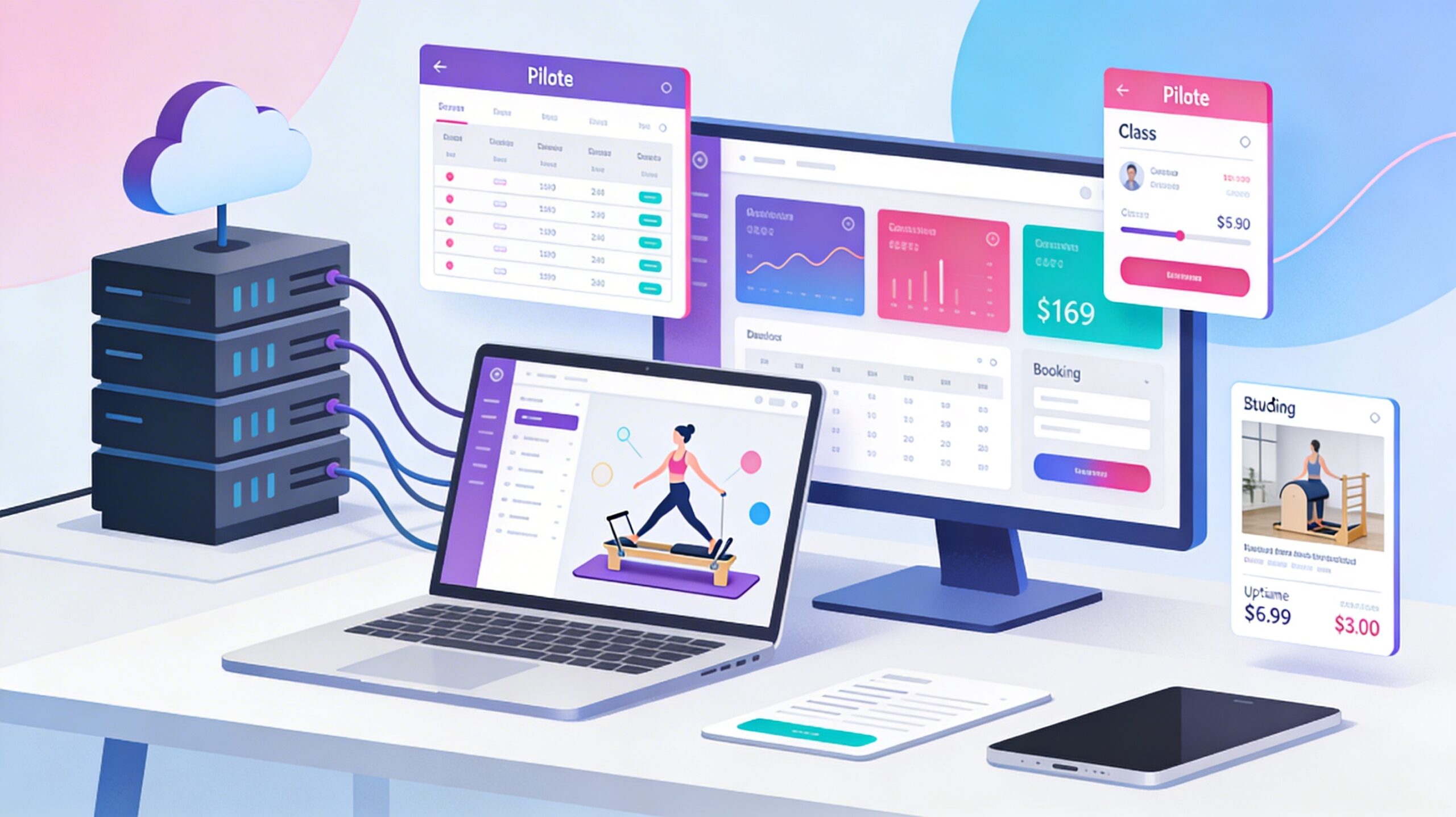 Web Hosting for Pilates Studios