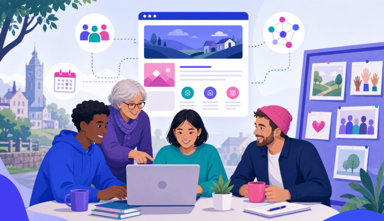 How to Set Up a Club or Community Group Website in an Afternoon